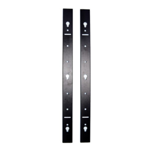 Vertical PDU Mounting Rails | Suitable for 22RU Freestanding Cabinet | 2 Pack