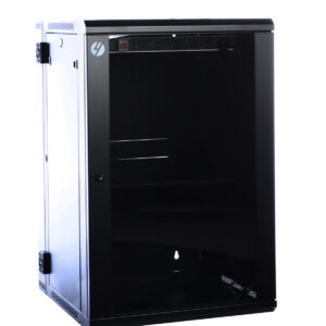 4Cabling 18RU 600mm Wide x 600mm Deep Hinged Wall Mount Server Rack