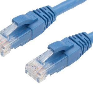0.25m RJ45 CAT5E Ethernet Network Cable | Blue