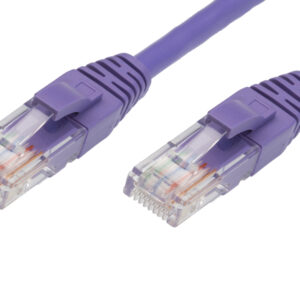 1m RJ45 CAT5E Ethernet Network Cable | Purple
