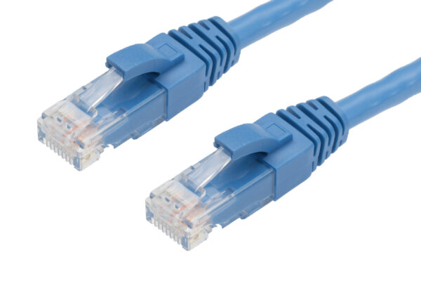 0.25m RJ45 CAT6 Ethernet Network Cable | Blue