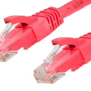 0.25m RJ45 CAT6 Ethernet Network Cable | Red