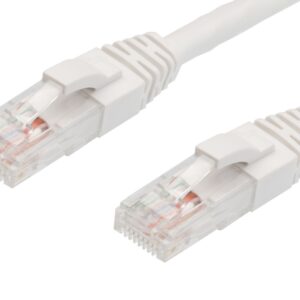 0.25m RJ45 CAT6 Ethernet Network Cable | 10 Pack White