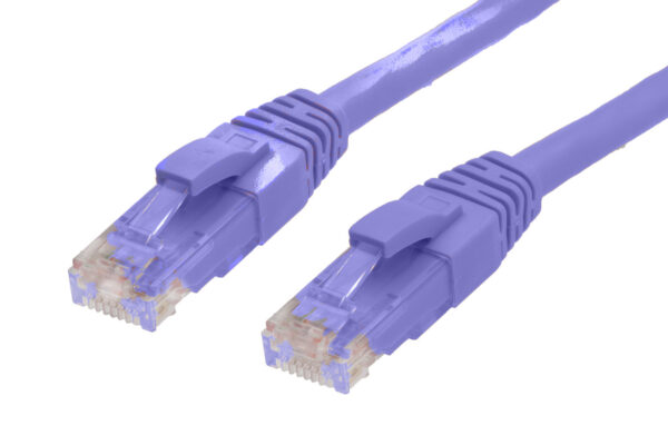 0.5m RJ45 CAT6 Ethernet Network Cable | Purple