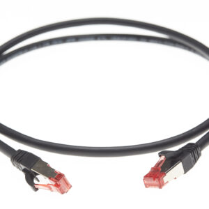 5m CAT6A S/FTP LSZH Ethernet Network Cable | Black