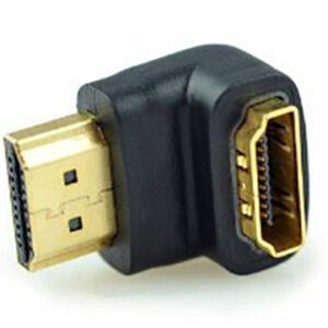 HDMI® Up Right Angled 90 Degree Adaptor | Supports 1080p@60Hz as specified in HDMI 1.4