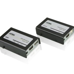 HDMI® & USB Extender Over 2 x CAT5E / CAT6