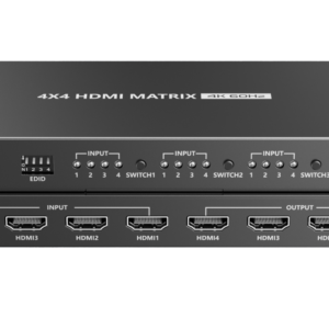 4K @60Hz 4 x 4 HDMI® Matrix Switch