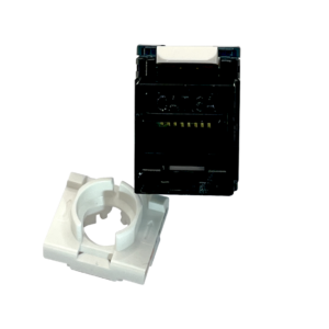 CAT6A U/UTP Keystone Jack | 10 Pack Black