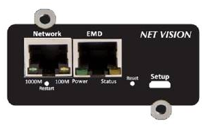 Socomec | NET-VISION8CARD | WEB ADAPTOR/SNMP CARD