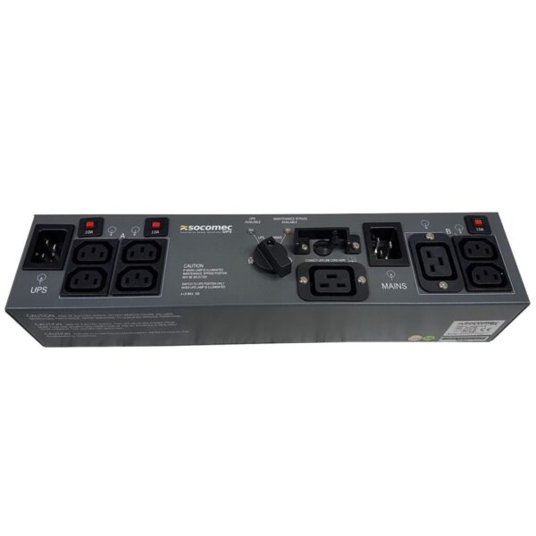 Socomec | ENT-OP-PDU16 | 2RU Rack 16A Maintenance Bypass+PDU
