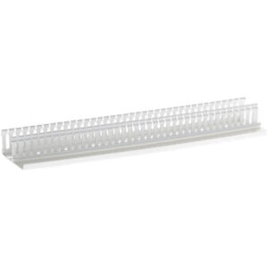 Slotted Cable Ducting - 2m Length 45 x 45mm: White
