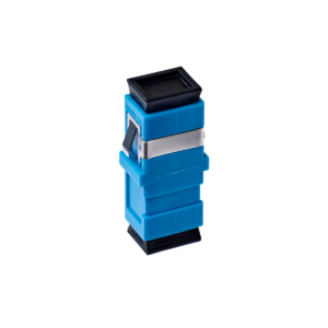 SC OS1/OS2 Singlemode Through Coupler Flangeless Simplex | Blue