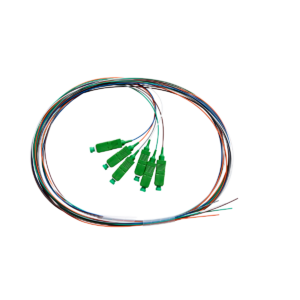 Fibre Pigtail SC/APC OS1 / OS2 Singlemode 2m - 6 Pack Rainbow