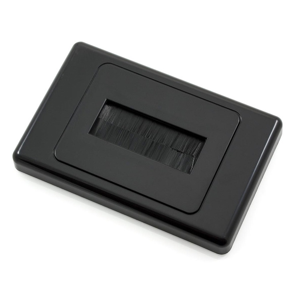 Brush Wall Plate - Black