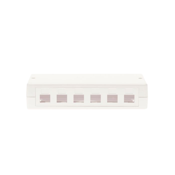 Six / Twelve Way Keystone Surface Mount Box