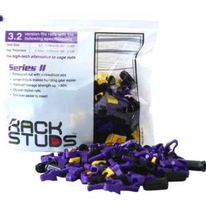 RackStuds Series II | 100 Pack Purple