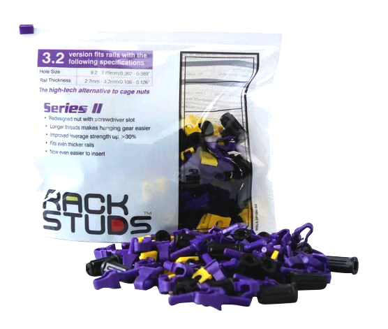 RackStuds Series II | 100 Pack Purple