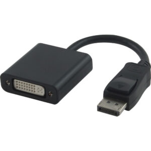 15cm DisplayPort Male - DVI Female: Black
