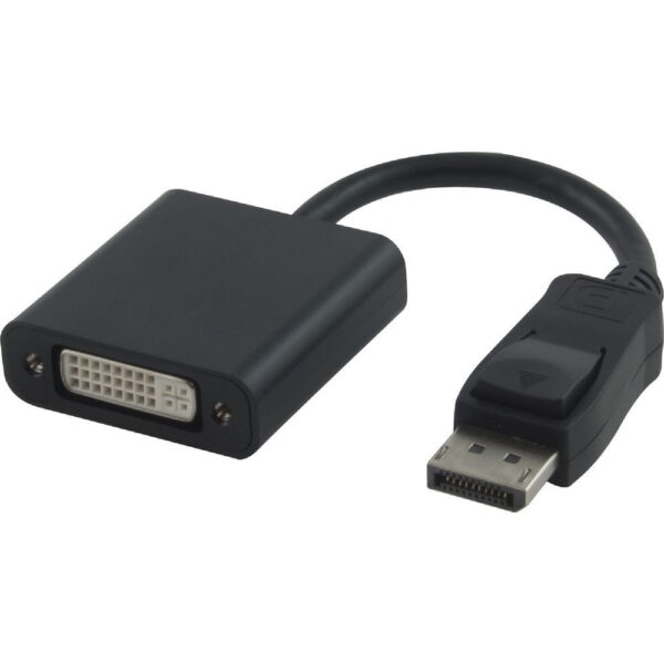 15cm DisplayPort Male - DVI Female: Black