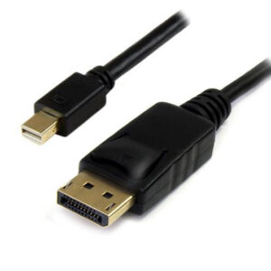 3m Mini DisplayPort Male to DisplayPort Male Cable | Black