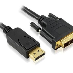 3m DisplayPort Male to DVI-D Male Cable | Black