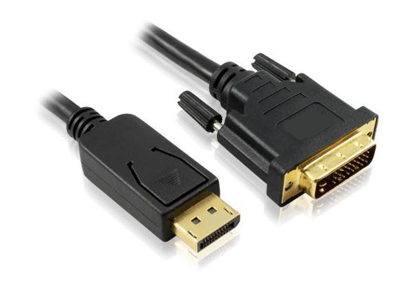 3m DisplayPort Male to DVI-D Male Cable | Black