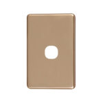 4C | Classic 1 Gang Switch Cover Plate - Gold