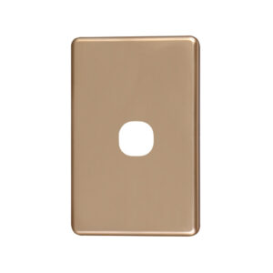 4C | Classic 1 Gang Switch Cover Plate - Gold