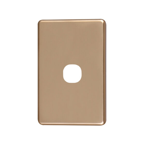 4C | Classic 1 Gang Switch Cover Plate - Gold