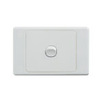 4C | Ultima 1 Gang Switch 250V 16AX | Horizontal