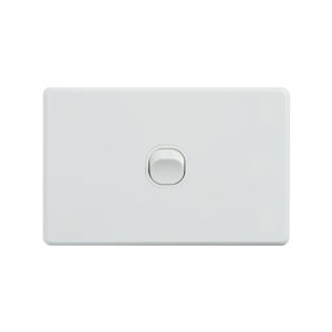 4C | Classic 1 Gang Switch 250V 16AX | Horizontal