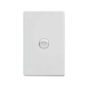 4C | Classic 1 Gang Switch 250V 16AX | Vertical