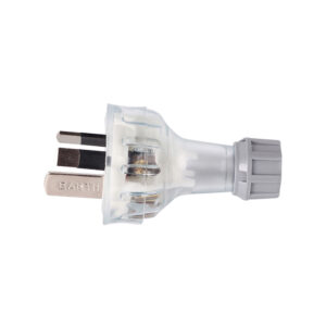 4C | Rewireable Plug 250V 15A Clear - 10 Pack
