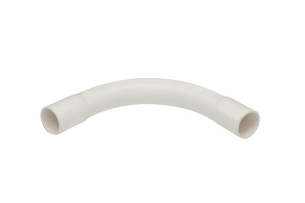 4C | 20mm Sweep Bend 90° White Medium Duty UV resistance