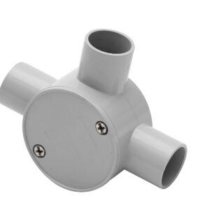 4C | Junction Box 20mm 3 Way - 10 Pack