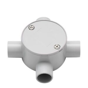 4C | Junction Box 20mm 4 Way - 10 Pack