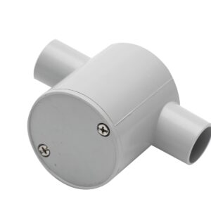 4C | Deep Junction Box 25mm 2 Way Through - 10 Pack