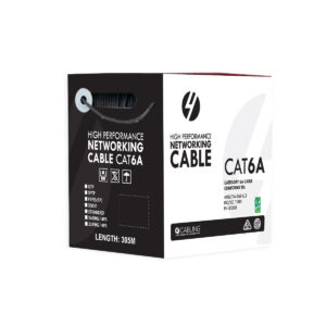 4C | CAT6A U/UTP 23AWGx4P,  LSZH Jacket | Supplied on Plastic Reel | 305m Grey