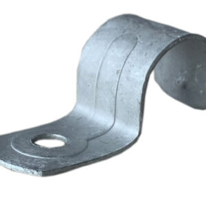 4C | Half Saddle Hot Dipped Galvanized Steel 25mm - 100 Pack