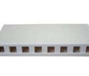 8 Port Keystone Surface Mount Box