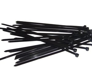 Cable Ties - Nylon 100mm(L) x 2.5mm (W) Black | Bag of 100