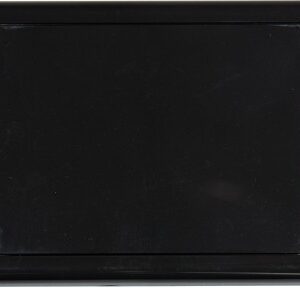 Blank Australian Style Wall Plate Black