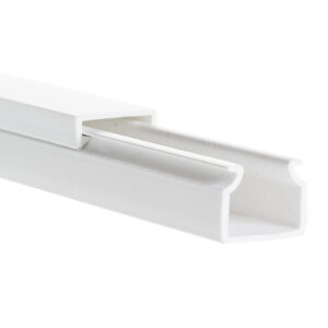 Cable Ducting 16mm(W) x 16mm(H) x 2m: White