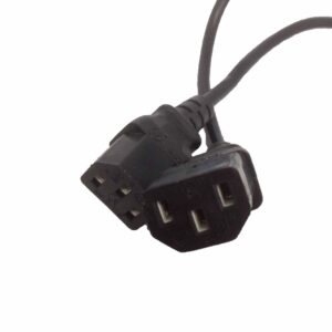 IEC Y-Cord - 2 x C13 to Main Socket - 2m