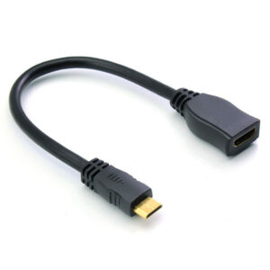 HDMI® Female to Mini HDMI "HDMI Type C" Male Adaptor - 13cm
