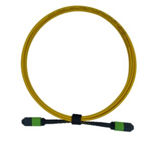 3m MPO-MPO 12F Single mode G652D Fiber Optic Cable | Yellow