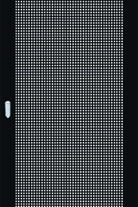 Mesh Door for 4Cabling 22RU Free Standing Server Racks 600mm Wide