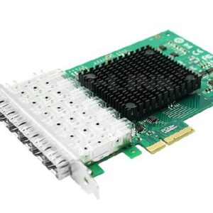 Plusoptic | PCIE NIC, 6 Port SFP 1Gb with Intel® I350 Controller