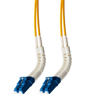 2m LC Flexi Boot - LC Flexi Boot OS1 / OS2 Singlemode Fibre Optic Duplex Cable